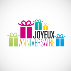 Poster - joyeux anniversaire