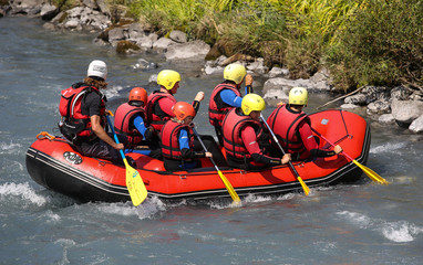 Wall Mural - rafting