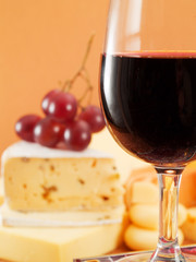 Poster - Cheese and Wine