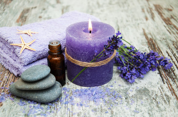 Canvas Print - Lavender spa