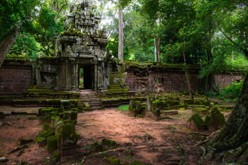 Wall Mural - Inside Angkor Wat