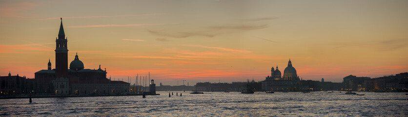 Wall Mural - Venice during sunset