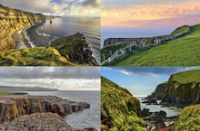 The Irish Landscape - Collage Nature