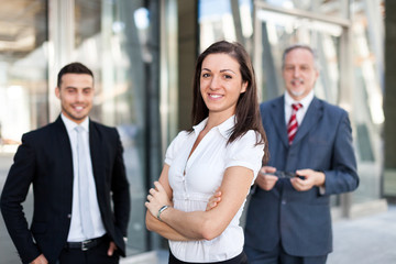 Wall Mural - Business people