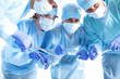 © lenetsnikolai - a team of talented surgeons to perform the operation