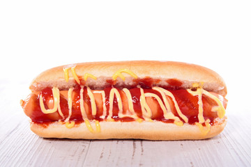 Wall Mural - hot dog