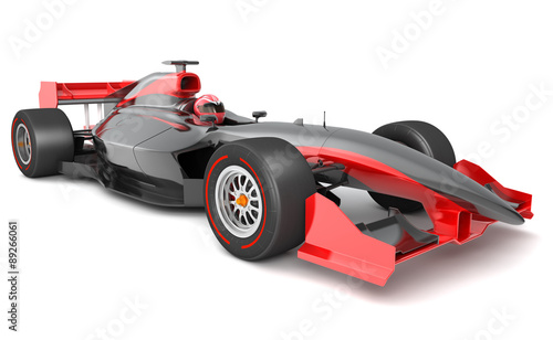 Obrazy Formuła 1  ogolny-czarno-czerwony-samochod-wyscigowy
