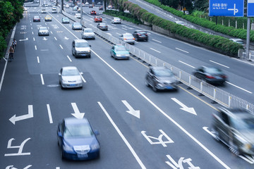 Wall Mural - China traffic scene