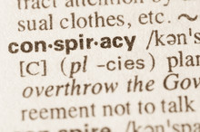 Dictionary Definition Of Word Conspiracy