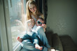 © Aliaksei Lasevich - young mother with baby