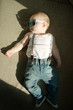 © Aliaksei Lasevich - cute little boy in sunglasses