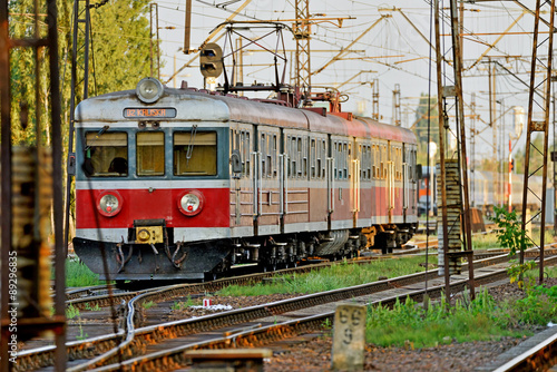 Naklejka na szybę Train 