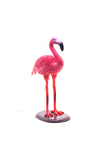 Bird Figurine Toy Isolated Over A White Background 
