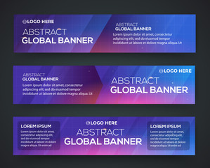 Wall Mural - abstract banner design