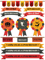 Poster - halloween ribbons