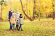 © Syda Productions - happy family in autumn park