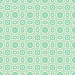 Wall Mural - retro mint different vector seamless patterns