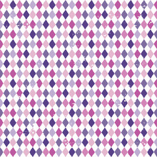 Seamless Argyle Diamond Background Purple Pink