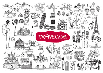  Traveling doodle set