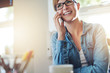 © Flamingo Images - Office woman Talking to Someone on Phone