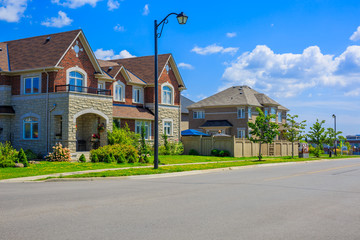 Wall Mural - Luxury houses in North America