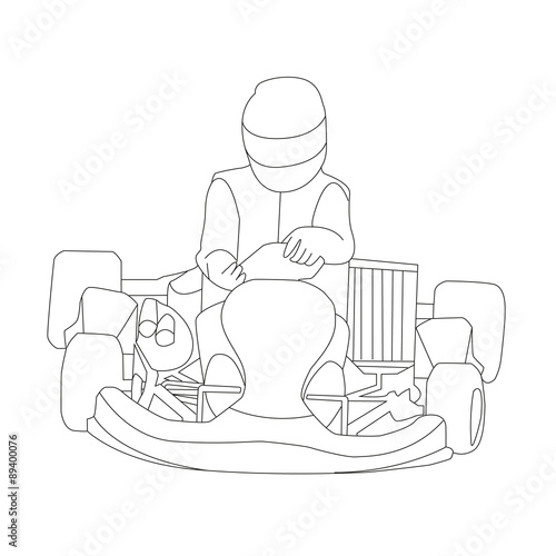 Go Kart Front View Buy This Stock Vector And Explore Similar Vectors At Adobe Stock Adobe Stock