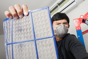 Poster - air conditioner filter