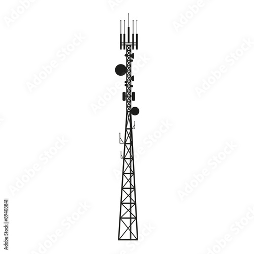 Fotografía Telecommunication antenna mast or mobile tower