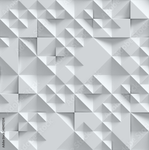 Naklejka dekoracyjna geometrical seamless 3d background