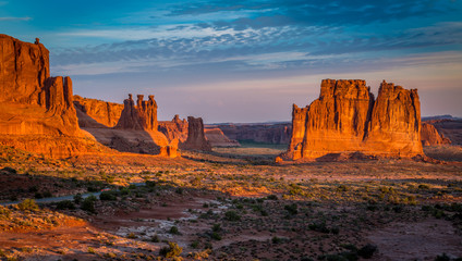 sandstone arches and natural structures