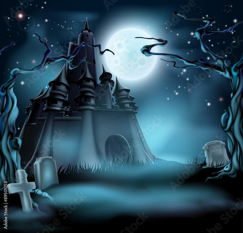 Spooky Halloween Castle