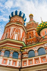 Wall Mural - St. Basils cathedral on Red Square in Moscow