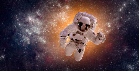 astronaut in outer space