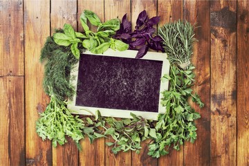 Canvas Print - Herbs.