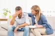 © WavebreakMediaMicro - Concerned therapist comforting male patient
