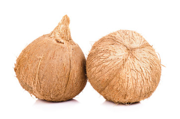 coconut isolated on white background