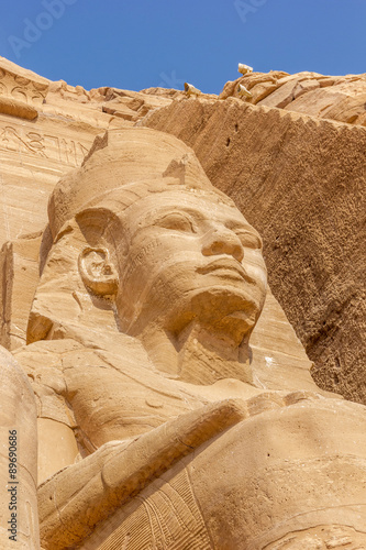 Fototapeta dla dzieci detail colossus Abu Simbel