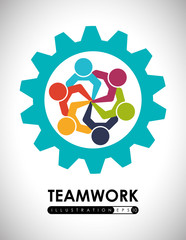 Poster - Teamwork design 