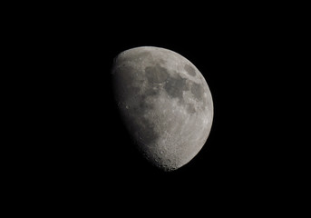 Wall Mural - gibbous moon