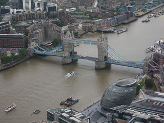 Wall Mural - Aerial view of London