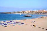 Fototapeta Fototapety z morzem do Twojej sypialni - Przepiękna plaża De Las Vistas w Los Cristianos na Teneryfie