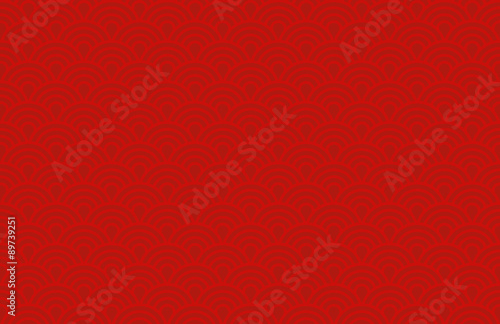 Fotografía Red Chinese background pattern for new years celebrations