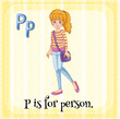 © GraphicsRF - Alphabet P is for person