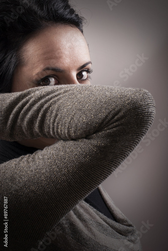 Sguardo Di Donna Misteriosa Buy This Stock Photo And Explore Similar Images At Adobe Stock Adobe Stock