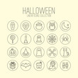 © siraanamwong - Halloween Linear Icons