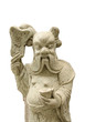 © bonga1965 - ancient chinese stone sculpture on white background