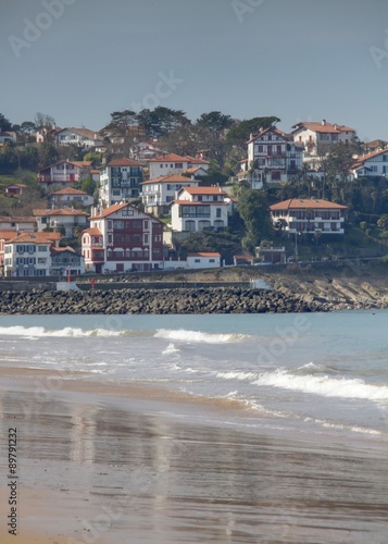 Plage De Saint Jean De Luz Buy This Stock Photo And