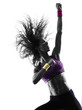 © snaptitude - woman zumba dancer dancing exercises silhouette