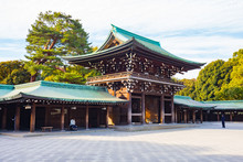 Meiji-jingu Shrine In Tokyo, Japan