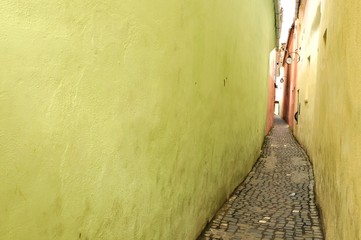 String Street (Strada Sforii) was built in the XVIIth century and it is considered to be one of the narrowest streets in Europe.